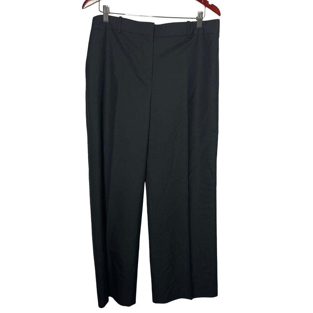 The Row Black Wide-Leg Trousers